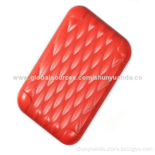 10,000mAh portable power bank, dual USB output/white/sky blue/purple/yellow/watermelon red colors